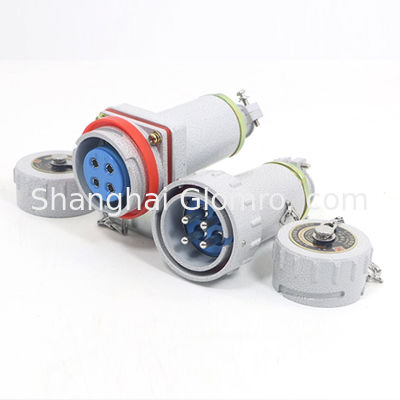 IP66 4-Pin 5-Pin 60A/YT/YZ/XZ-4 Cable Glands 63A 250V Explosion-Proof Aluminum alloy Plug Socket Waterproof