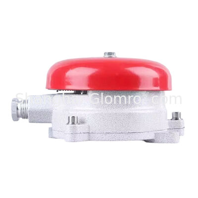 Explosion-Proof Electric Bell (White/Red) IIB DC24V AC220V Industrial Alarm Bell for Hazardous Area
