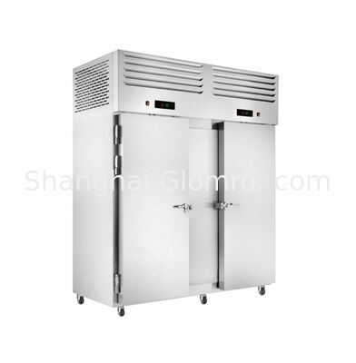 Ultra-low Temperature -80℃/ -45℃ Best Selling 15 to 80 Trays Trolley Blast Freezer Cabinet Condensing Unit Blast Freezer