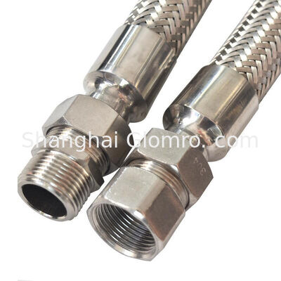 304 Stainless Steel Explosion Flexible Conduit DN15 IP66 Wf1 Exd II GB Bendable Pipe for Chemical Plant Cable Protection