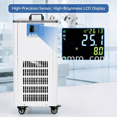 Laboratory low-temperature cooling liquid circulation pump 10L effective volume External circulation refrigeration water bath tank Research and experimental cooling equipment for universities