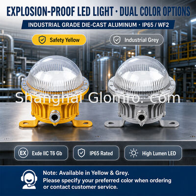 10W LED Explosion Proof Fixture IP65 WF2 Long Lifespan Industrial Hazardous Area Lighting for Refinery