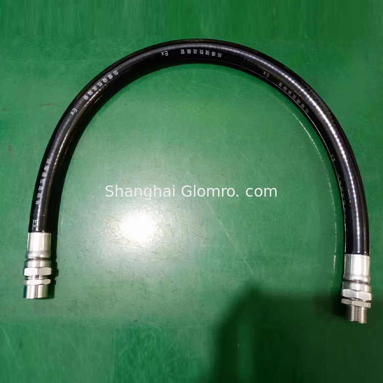 BNG Wear Resistant Anti Corrosion and Explosion Proof Flexible Pipe with Union