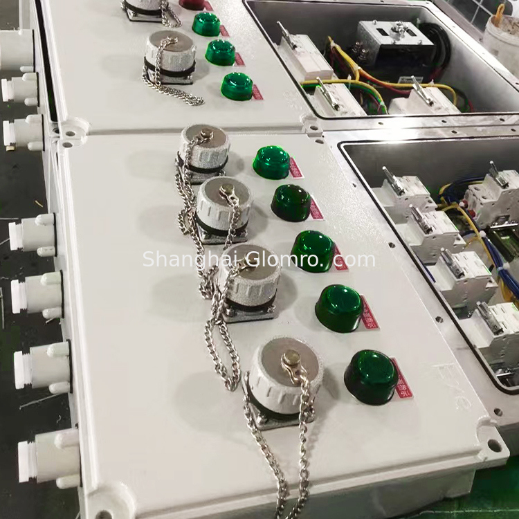 ATEX Aluminum alloy Explosion-proof Distribution Cabinet Button Instrument