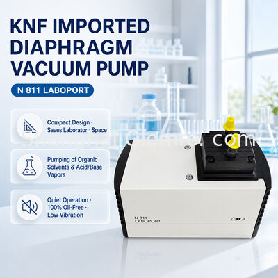 KNF N811KT.18 Химически устойчивая диафрагма вакуумный насос ПТФЕ-покрытая диафрагма для вакуумной фильтрации
